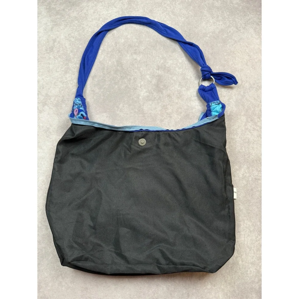 Disney Loungefly Lilo and Stitch Scrump Hobo Shoulder Bag Blue Summer Fun Trip